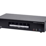 Aten 4-Port USB3.0 4K DisplayPort Triple Display KVMP Switch | CS1964