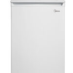 Midea ledusskapis | MDRD168FGE01 | Energoefektivitātes klase E | Brīvi stāvošs | Liela izmēra ledusskapis | Augstums 84,5 cm | Ledusskapja neto ietilpība 97 l | Saldētavas neto ietilpība 16 l | 39 dB | Balts