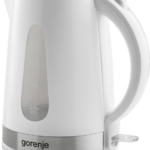 Gorenje | Kettle | K17WE | Electric | 2200 W | 1.7 L | Plastic/Metal | 360° rotational base | White