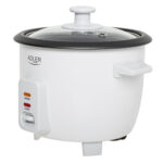 Adler rīsu vārītājs | AD 6418 | 300 W | 0,6 L | Programmu skaits: 2 | Balts - Image 3