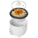 Adler rīsu vārītājs | AD 6418 | 300 W | 0,6 L | Programmu skaits: 2 | Balts - Image 8