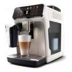 Philips Espresso automāts | EP5543/90 | Sūkņa spiediens 15 bar | Iebūvēts piena putotājs | Pilnībā automātisks | 1500 W | Balts