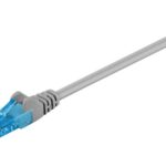 Goobay plāksteris | CAT 6A U/UTP | AWG 26/7 | Kabeļa garums: 5 m | Pelēks