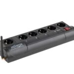 Programmable surge protector with GSM interface