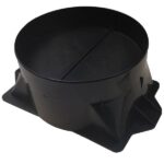 CATA | Tvaika nosūcējs AIR LOCK ar cauruļu savienojumu 150 mm | 02832001
