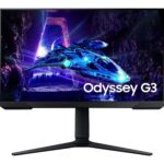 Samsung | LS24DG302EUXEN | 24 | VA | FHD | 16:9 | 180 Hz | 1 ms | 1920 x 1080 pikseļi | 250 cd/m² | HDMI pieslēgvietu skaits: 1 | Melns