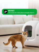 PETKIT | Автоматический кошачий туалет | Pura MAX 2 | 480 x 480 x 520 см | Белый — изображение 3