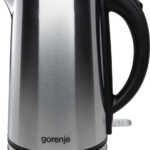 Gorenje | Чайник | K15DWS | Электрический | 2200 Вт | 1,5 л | Нержавеющая сталь | Вращающаяся на 360° подставка | Нержавеющая сталь