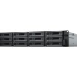 Synology 12 nodalījumu ietilpības paplašināšanas bloki 12x3,5 karstās nomaiņas iespējas | RX1223RP | 2 | 100 V līdz 240 V maiņstrāva | melns