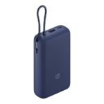 Xiaomi 33W Power Bank (integrēts kabelis) | 20000 mAh | USB-C/USB-C kabelis/USB-A | Zils