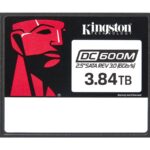 Kingston DC600M | 3840 GB | SSD formāts 2.5 | Cietvielu diska saskarne SATA Rev. 3.0 | Lasīšanas ātrums 560 MB/s | Rakstīšanas ātrums 530 MB/s