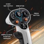 Thrustmaster SOL-R 2 Hosas WW | Balts/Melns - Image 3