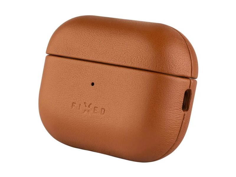 original-73569.jpg Fixed | Earbuds Case with MagSafe Support | Apple AirPods Pro 2/Pro 2 (USB-C) | Brown | Leather - Image 1