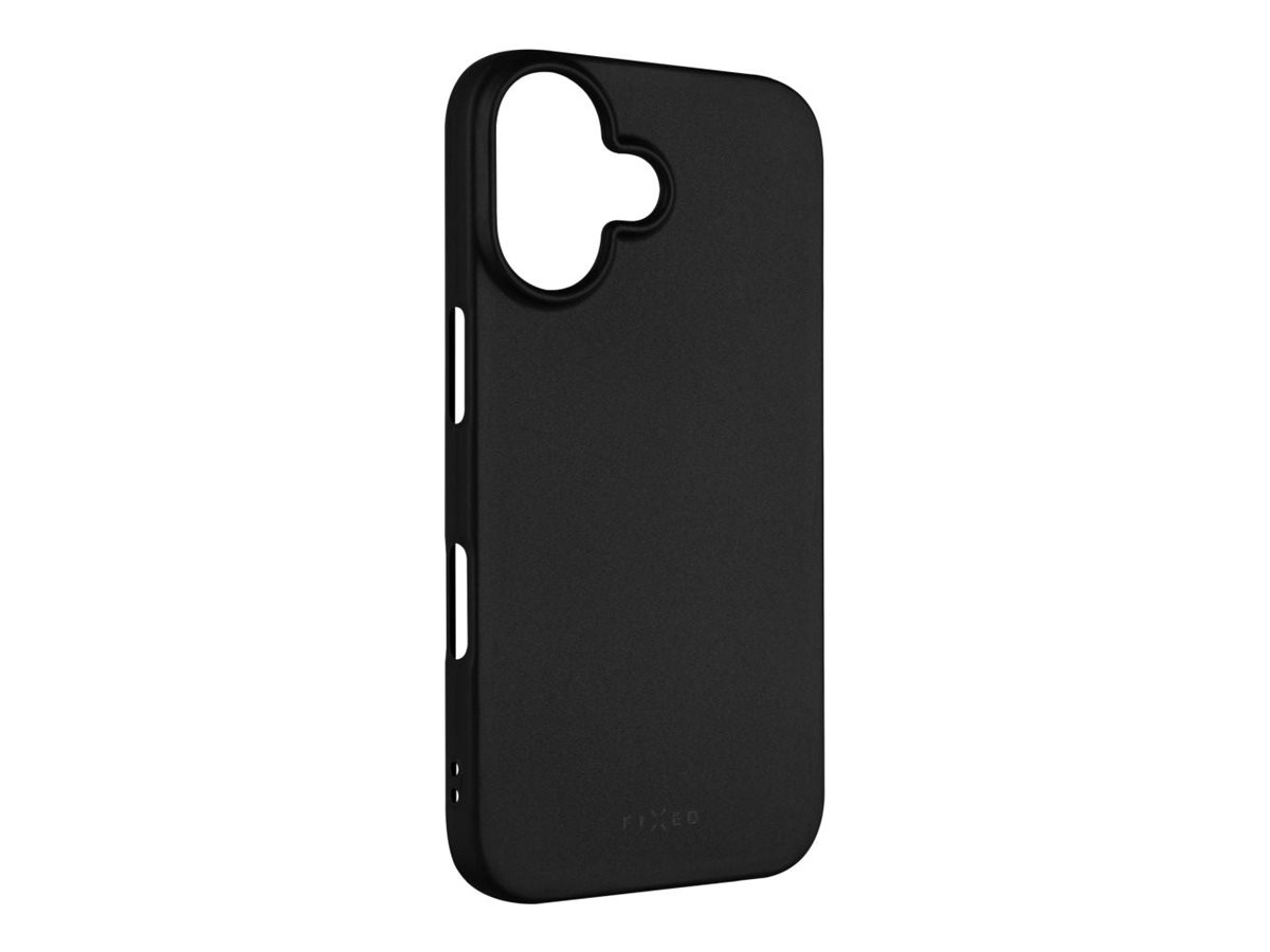 original-73618.jpg Fixed | Story | Back Cover | Apple | iPhone 16 | Rubber | Black - Image 1