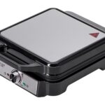 Adler Waffle Maker | AD 3083 | 1800 W | Number of pastry 4 | Belgium | Silver/Black