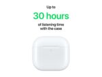 Apple | AirPods 4 | Wireless | In-ear | Wireless | White - Image 12