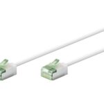 Goobay 74357 īpaši elastīgs CAT 8.1 plāksteris, plāns, U/FTP, 0,15 m, balts | Goobay