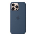 Apple vāciņš ar MagSafe tehnoloģiju | Apple | iPhone 16 Pro Max | Silikona | Džinsa audums
