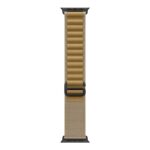 Apple 49mm Tan Alpine Loop - Medium - Black Titanium Finish