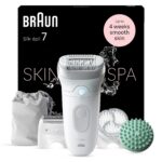 Braun | Epilators | Silk-épil SE7-081 | Darbības laiks (maks.) 40 min | Jaudas līmeņu skaits: 1 | Mitrā un sausā tipa | Balts