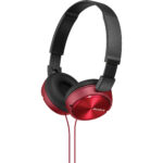Sony | MDR-ZX310 | Vadu | Uz ausīm | Sarkanas - Image 2