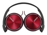 Sony | MDR-ZX310 | Vadu | Uz ausīm | Sarkanas - Image 4