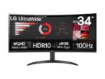 LG | 34WR50QK-B | 34 | VA | QHD | 21:9 | 100 Hz | 5 ms | 3440 x 1440 pikseļi | 240 cd/m² | HDMI pieslēgvietu skaits: 2 - Image 8