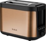 TEFAL Toaster | TT430G10 Coppertinto | Number of slots 2 | Housing material  Stainless steel | Gold - Image 6
