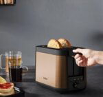 TEFAL Toaster | TT430G10 Coppertinto | Number of slots 2 | Housing material  Stainless steel | Gold - Image 7