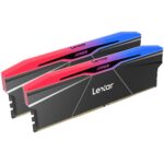 Lexar atmiņa ar radiatoru un RGB apgaismojumu | ARES | 48 GB | DDR5 | 7600 MHz | Dators/serveris | Reģistrācijas Nr. | ECC Nr. - Image 2