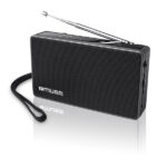 Muse | M-030R | 2 joslu pārnēsājamais radio | Melns
