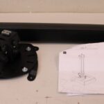 SALE OUT. EDBAK PMV300 Universal Projector Ceiling Mount | SALE OUT. EDBAK | Projector Ceiling mount | PMV300 | Horizontal adjustment | Maximum weight (capacity) 30 kg | DAMAGED PACKAGING, USED, SCRATCHED, MISSING  SREWS | Black