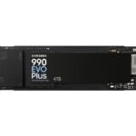 Samsung 990 EVO Plus | 4000 GB | SSD formāts M.2 2280 | Cietvielu diska saskarne PCIe 4.0 x4/5.0 x2 NVMe 2.0 | Lasīšanas ātrums 7250 MB/s | Rakstīšanas ātrums 6300 MB/s