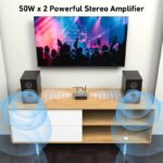 Arylic A50+ 50W x 2 Streaming Amplifier | Wi-Fi | Bluetooth | Wireless connection - Image 4