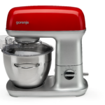 Gorenje | Kitchen machine | MMC1000RLR | 1000 W | Number of speeds 7 | Bowl capacity 4.5 L | Meat mincer | Stainless Steel/Red