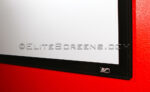 Elite Screens | SableFrame Series | ER100WH1 | Diagonal 100  | 16:9 | Viewable screen width (W) 221 cm | Black - Image 4
