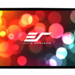 Elite Screens | SableFrame Series | ER110WH1 | Diagonal 110  | 16:9 | Viewable screen width (W) 244 cm | Black