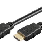 Goobay 60627 ātrdarbīgs HDMI kabelis ar Ethernet, 4K/60Hz, melns | HDMI | 15 m