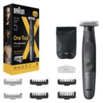 Braun | Sejas un ķermeņa apmatojuma trimmeris | XT5200 X sērija | Bezvadu | Mitrās un sausās skūšanās | Melns/sudrabains - Image 2
