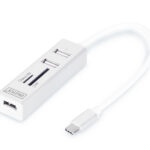 Digitus USB Type-C OTG 3-Port HUB and Card Reader | DA-70243