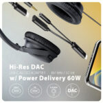 AXAGON | ADA-HCPD USB-C - Hi-Res DAC Audio Adapter PD, 60W - Image 2