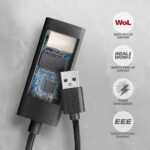 AXAGON | ADE-AR USB-A gigabitu Ethernet adapteris - Image 5