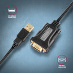 AXAGON USB - Serial Advanced Active Adapter | ADS-1PQN - Image 2