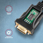 AXAGON USB - Serial Advanced Active Adapter | ADS-1PQN - Image 3