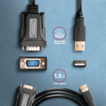 AXAGON USB - Serial Advanced Active Adapter | ADS-1PQN - Image 5