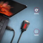 AXAGON USB - SERIAL Active Adapter | ADS-1PSN - Image 4