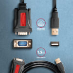 AXAGON USB - SERIAL Active Adapter | ADS-1PSN - Image 5