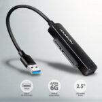 AXAGON USB-A 5Gbps SLIM adapter for 2.5 SSD/HDD | ADSA-FP2A - Image 2