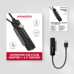 AXAGON USB-A 5Gbps SLIM adapter for 2.5 SSD/HDD | ADSA-FP2A - Image 6