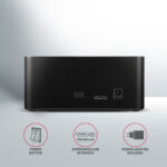 AXAGON | USB 3.0-1x SATA 6G HDD Dock Station, Black | ADSA-SN - Image 8